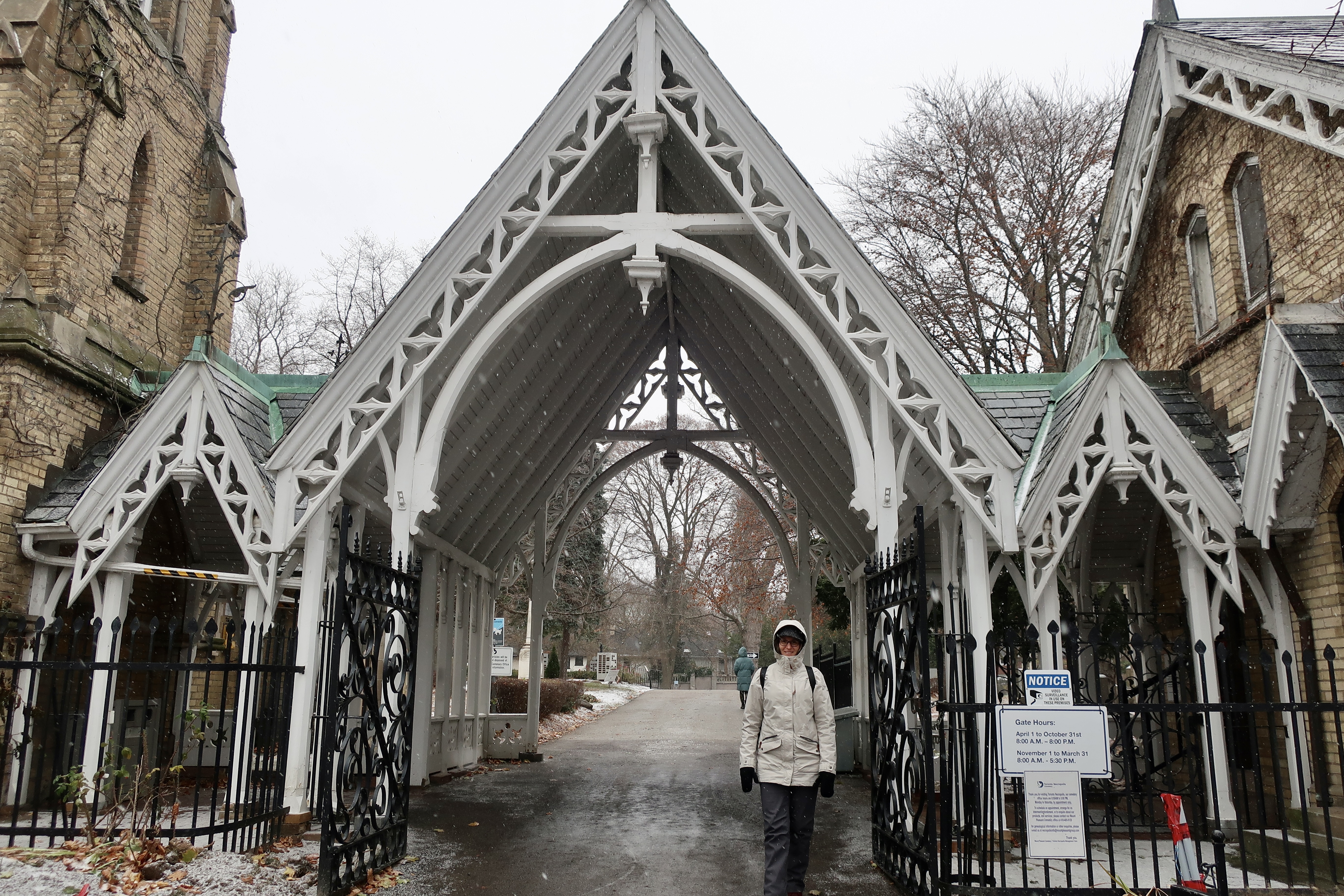 Toronto Necropolis Cemetery in Toronto, Canada